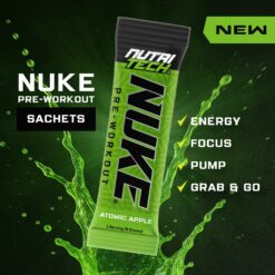 NutriTech Nuke Sachet pre-workout sachet