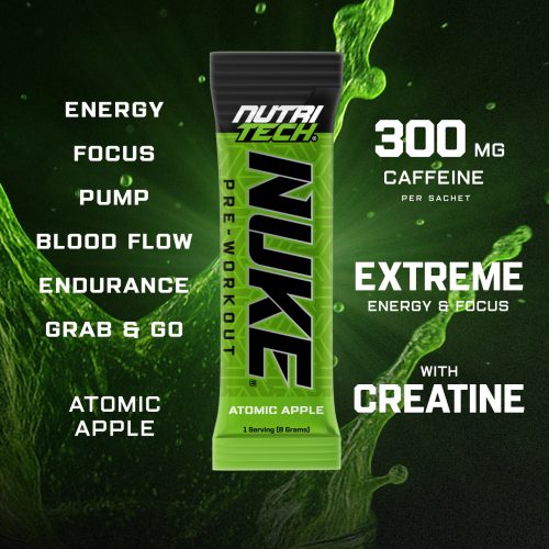 NutriTech Nuke Sachet pre-workout sachet facts