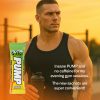 nutritech pump pre-workout sachet night time pre-workout south africa feature image with young athletic male at sunset