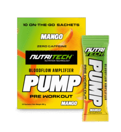 nutritech pump pre-workout sachet night time pre-workout south africa