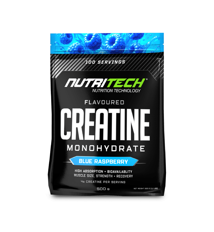 NUTRITECH CREATINE MONOHYDRATE - FLAVORED - 100 Servings (500g)