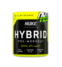 hyrox pre workout nutritech white pineapple