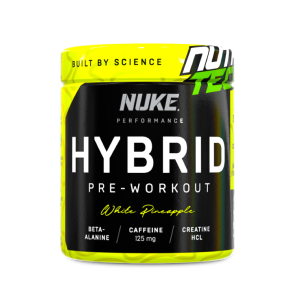 hyrox pre workout nutritech white pineapple