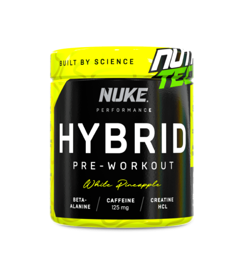 hyrox pre workout nutritech white pineapple