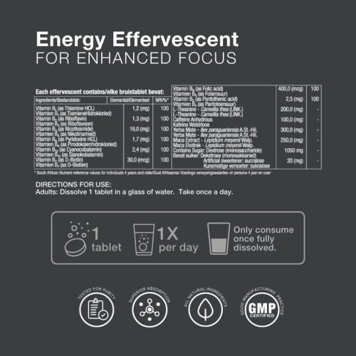 Vitatech Energy Effervescent