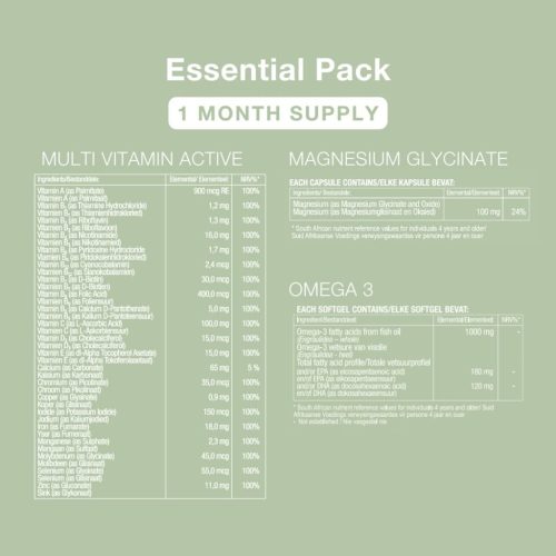 Vitatech Essential Pack