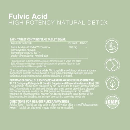 Vitatech Fulvic Acid Tablets