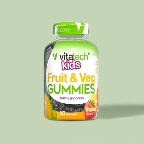 Kids-Fruit-Veg-Gum-Tropical-60s-1-1024x1024 Vitatech Kids Fruit & Veg Gummies