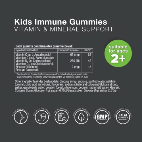 Vitatech Kids Immune Gummies | Orange