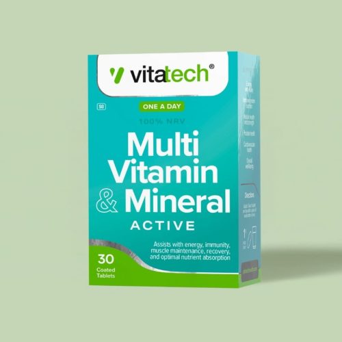 Multi-Vitamin-Mineral-30-Capsules-1-1024x1024 Vitatech Multivitamin & Mineral – Active Tablets