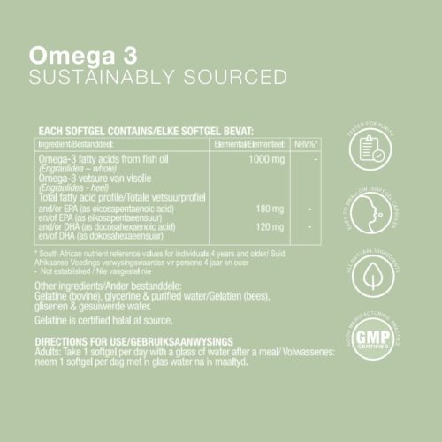 Vitatech Omega 3 Softgels