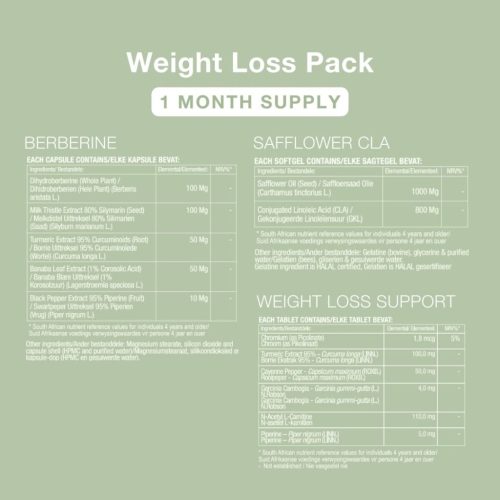 Vitatech Weight Loss Pack