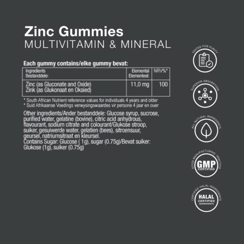 Vitatech Zinc Gummies