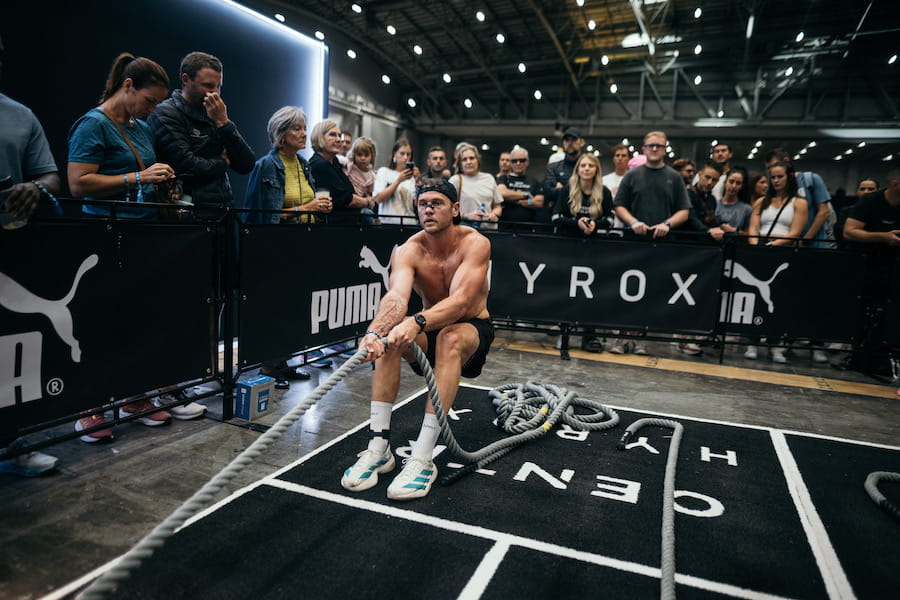 Kyle-Schoonbee-Hyrox-Cape-Town-2026-Sled-Pull