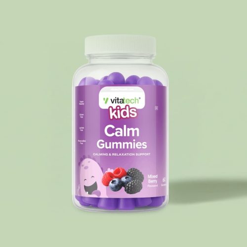 Kids Calm Gum Grape 60s (1) Vitatech Kids Calm Gummies