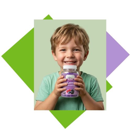 Kids Calm Gum Grape 60s (4) Vitatech Kids Calm Gummies