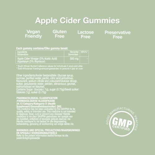 VT - Apple Cider Gummies (3) Vitatech Apple Cider Gummies