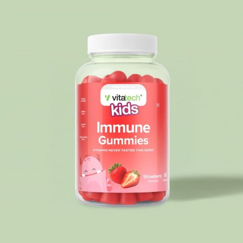 VT Kids Immune Strawberry (1) Vitatech Kids Immune Gummies | Strawberry