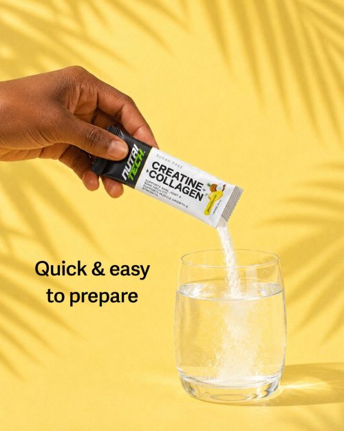 NUTRITECH CREATINE + COLLAGEN - 10 Servings