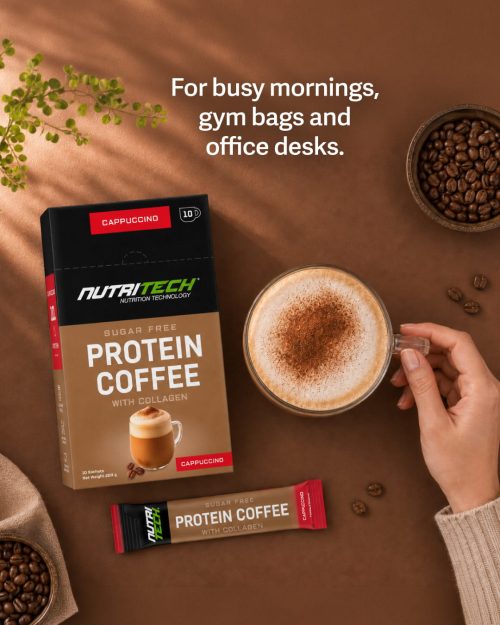 NutriTech Protein Coffee sachets