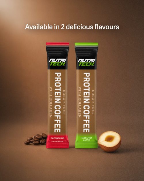 NutriTech Protein Coffee sachets
