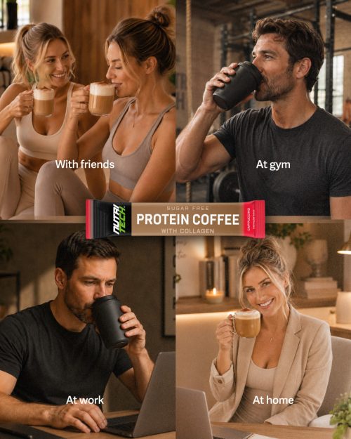 NutriTech Protein Coffee sachets