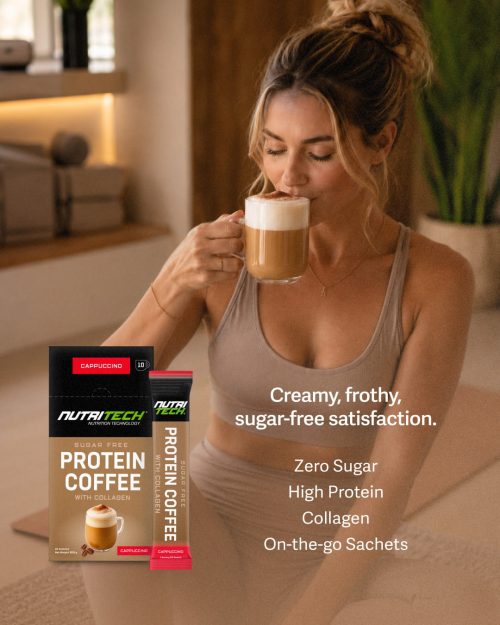 NutriTech Protein Coffee sachets