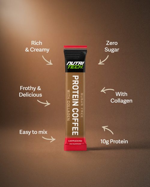 NutriTech Protein Coffee sachets