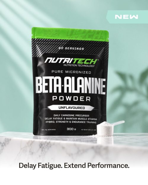 NutriTech-Plain-Powders-4 NUTRITECH BETA-ALANINE - 60 Servings (300g)