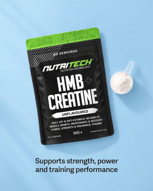 NutriTech-Plain-Powders-8 NUTRITECH HMB + CREATINE - 60 Servings (300g)
