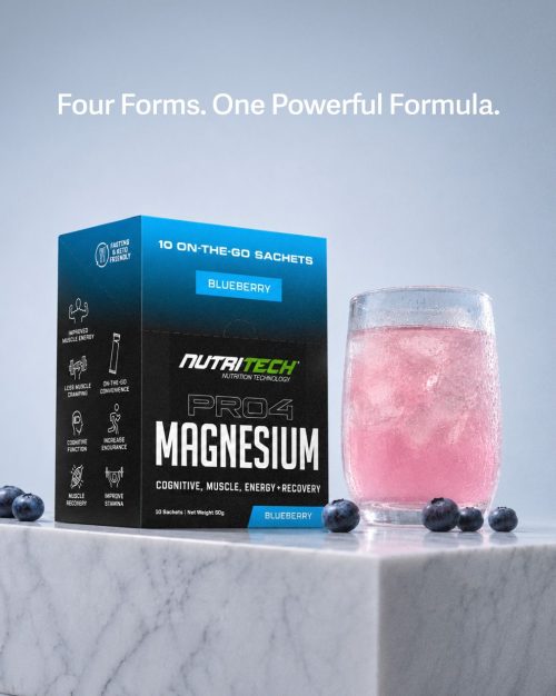 NUTRITECH PRO4 MAGNESIUM - 10 SACHETS