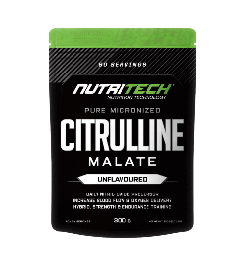 nutritech-Cittruline-malate-thumb NUTRITECH L-CITRULLINE MALATE - 60 Servings (300g)